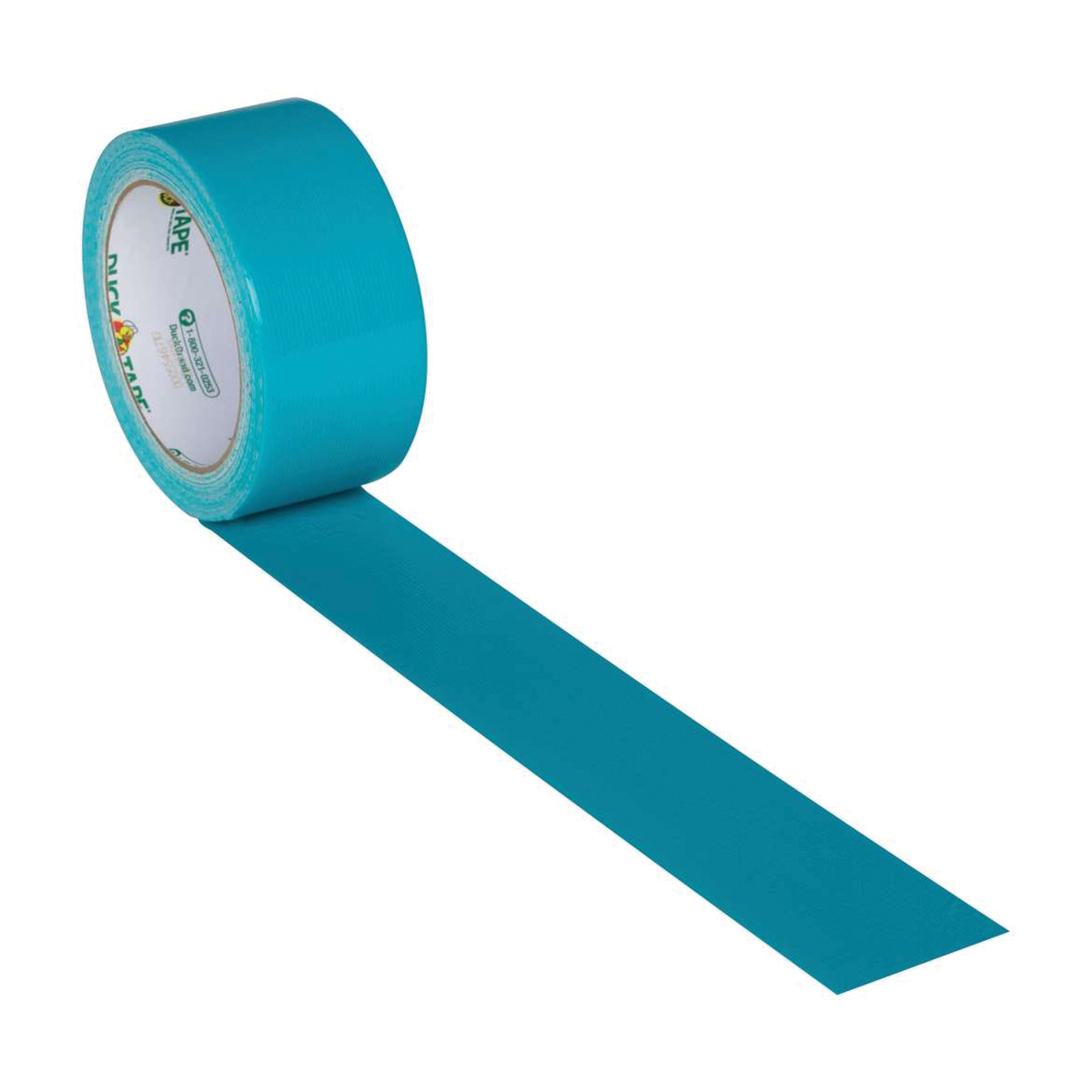 Duck 1265020 Duct Tape, 20 yd L, 1.88 in W, Vinyl Backing, Aqua - 3