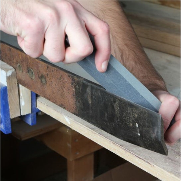Gator 6063 Combination Sharpening Stone, 4 in L, 1-3/4 in W, 5/8 in Thick, Coarse/Medium, Silicone Carbide Abrasive - 1
