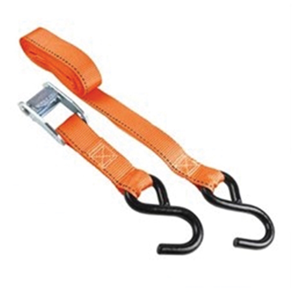 Keeper 05105 Tie-Down, 1 in W, 10 ft L, Polyester, Orange, 300 lb, S-Hook End Fitting - 2
