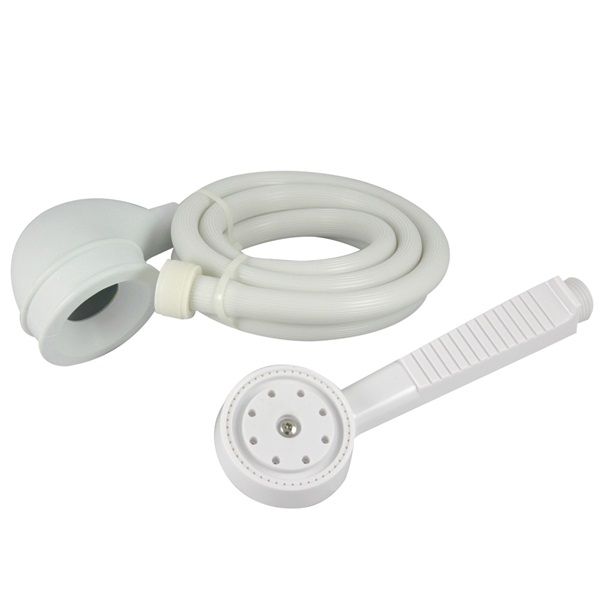 Danco VersaSpray 10086 Handheld Shower Head, 2.2 gpm, Rubber, 5 ft L Hose - 2