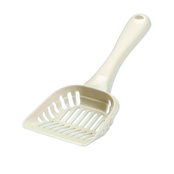 Petmate 29112 Jumbo Litter Scoop, Plastic, Bleached Linen - 2
