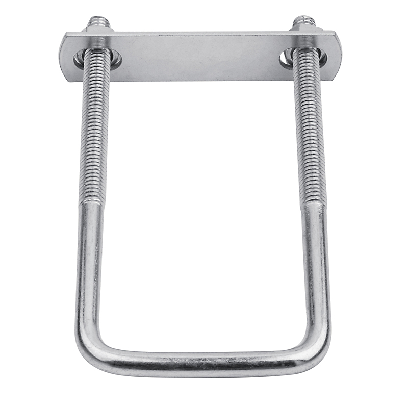 National Hardware N222-364 U-Bolt, 5/16-18 Thread, 3 in L Thread, Steel, Zinc - 2