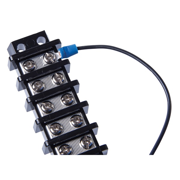 Gardner Bender GTB-408 Terminal Block, 600 V, 30 A, 8-Pole, 2-Row - 3