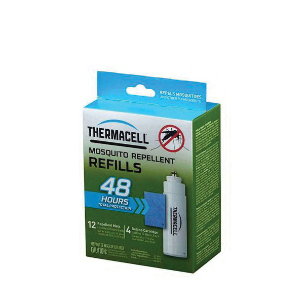 Thermacell MR400-12 Repellent Refill, Includes: (4) Fuel Cartridges, (12) Repellent Mats - 2