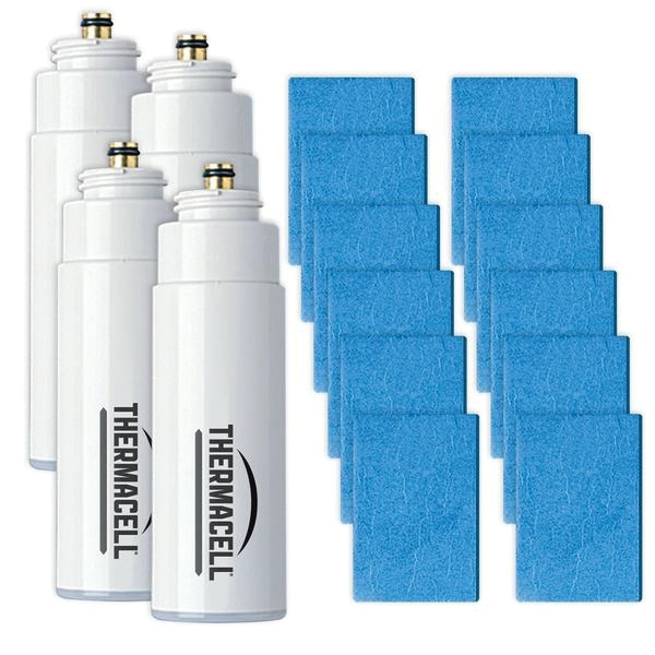 Thermacell MR400-12 Repellent Refill, Includes: (4) Fuel Cartridges, (12) Repellent Mats - 3