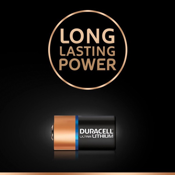 Duracell DLCR2B2PK Ultra Battery, 3 V Battery, 780 mAh, Lithium, Manganese Dioxide - 4
