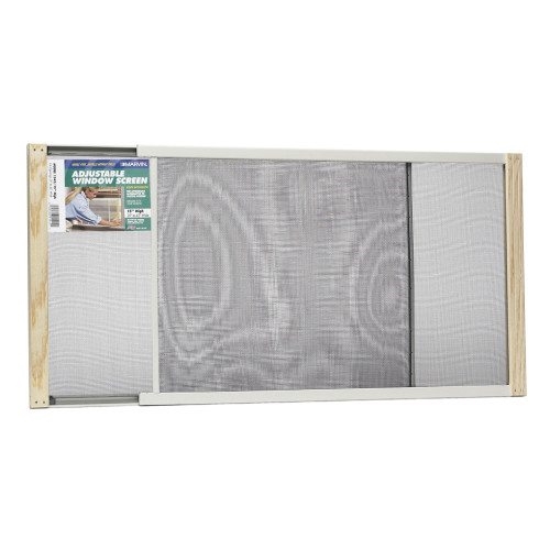 Frost King W.B. Marvin AWS1545 Insect Screen, 15 in L, 25 to 45 in W, Aluminum - 2