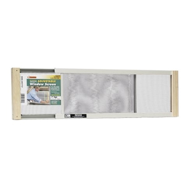 Frost King W.B. Marvin AWS1545 Insect Screen, 15 in L, 25 to 45 in W, Aluminum - 3