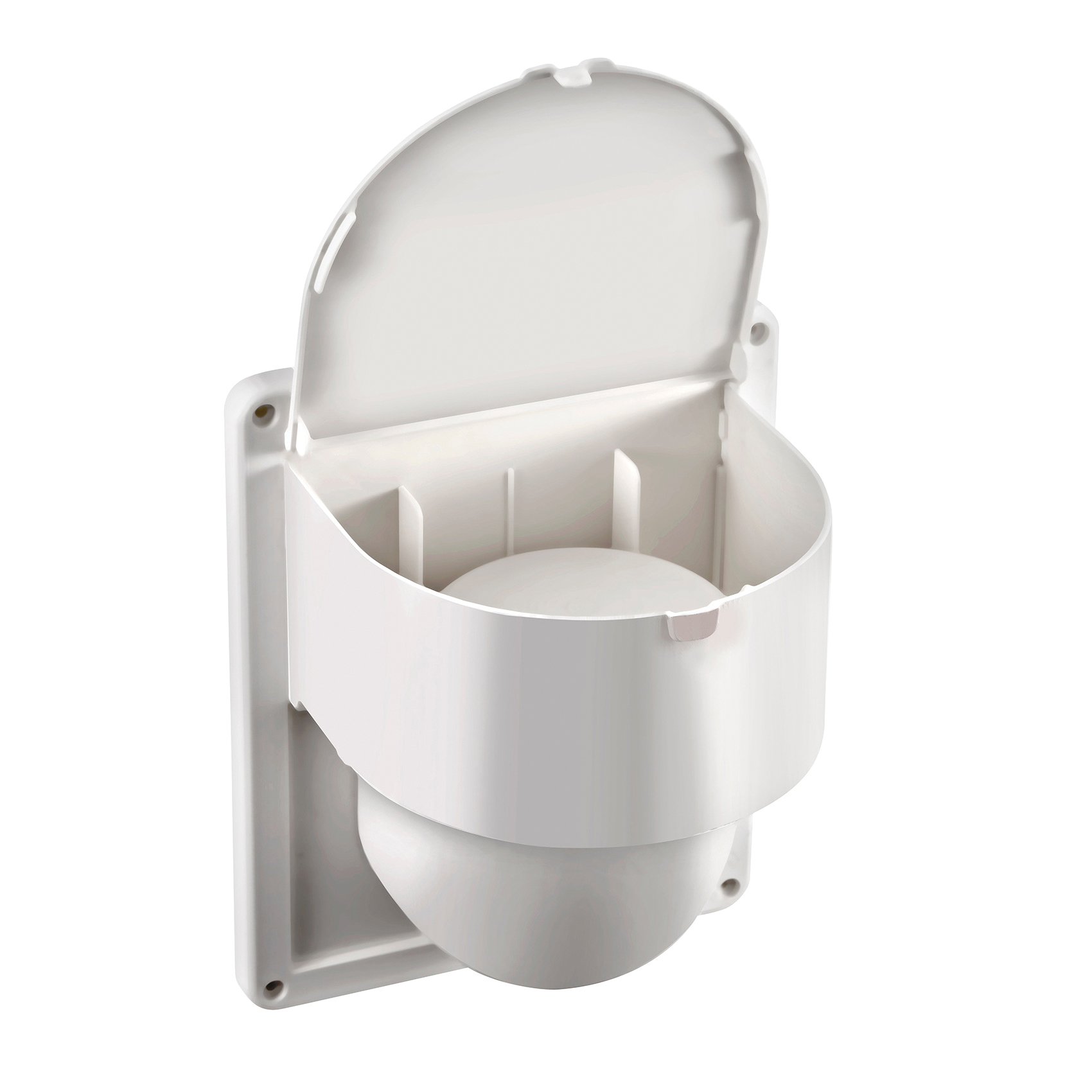 Lambro 289W Dryer Vent Seal, ABS, White - 3