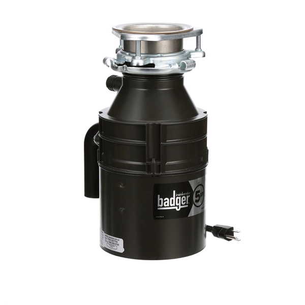 InSinkErator 75993 Garbage Disposal, 26 oz Grinding Chamber, 0.75 hp Motor, 120 V, Steel, 3 Years Warranty - 2