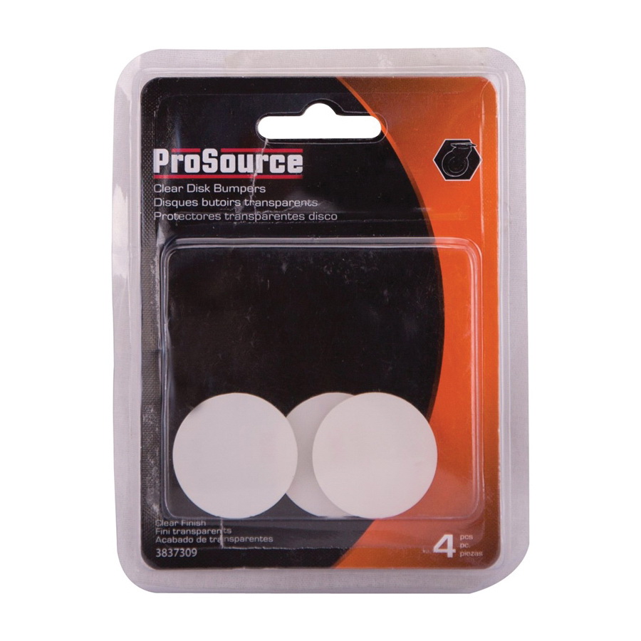 ProSource FE-50774-PS Furniture Bumper Pad, 1-1/4 in, Disk, Polyurethane - 2