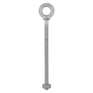 National Hardware N245-142 Eye Bolt, 3/8-16 Thread, Coarse Thread, 2-1/2 in L Thread, 3/4 in ID x 1-3/8 in OD Dia Eye - 4