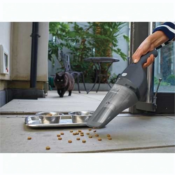 Black+Decker HNV220BCZ01 Hand Vacuum, 7.2 V Battery, Lithium-Ion Battery, 2 Ah, Dark Tech Gray Housing - 1