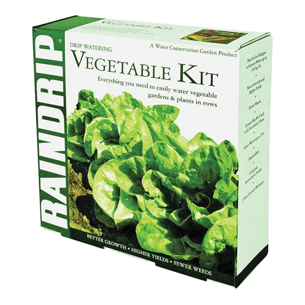 Raindrip R567DT Drip Watering Vegetable Garden Kit with Anti-Syphon - 2