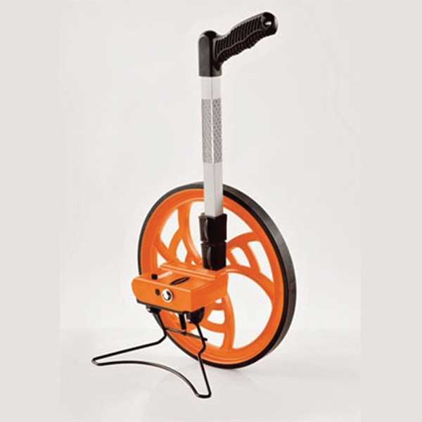 Keson Roadrunner Series RR318N Measuring Wheel, 9999.9 ft, 12-1/2 in Wheel, Polycast Wheel, ABS, Orange - 3