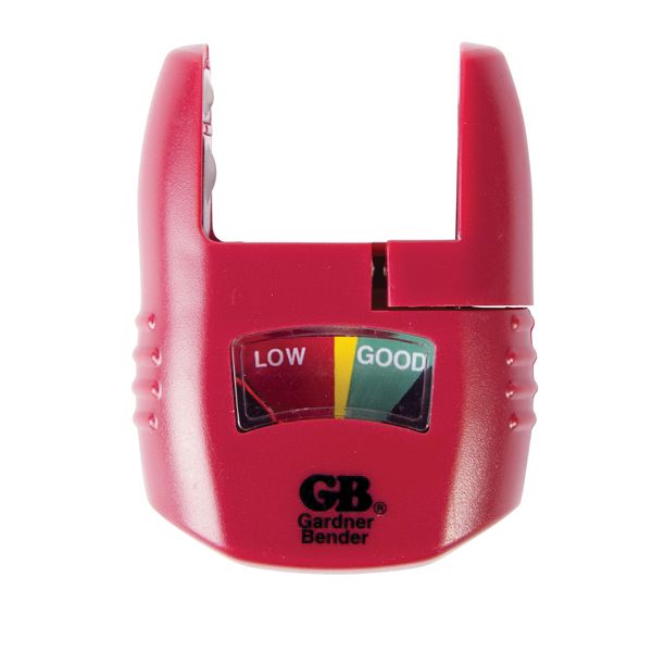 Gardner Bender GBT-3502 Battery Tester, Analog Display, Red - 4