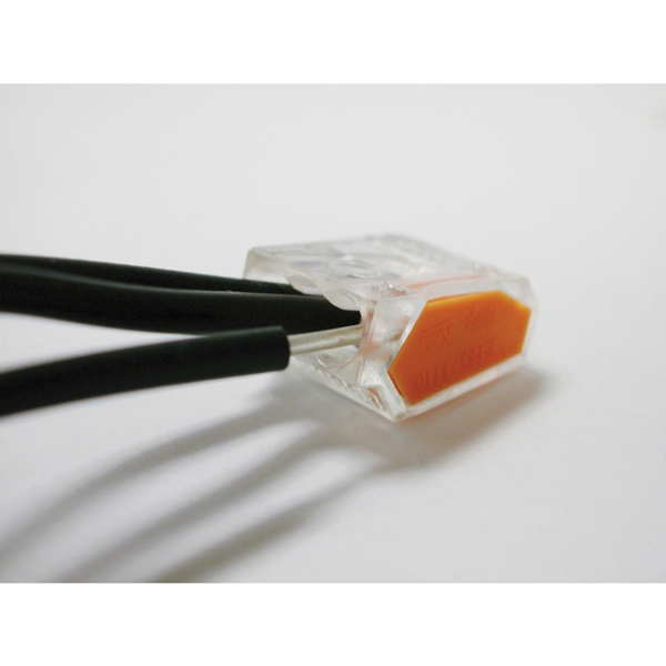 Gardner Bender PushGard 19-PC3 Wire Connector, 22 to 12 AWG Wire, Copper Contact, Polycarbonate Housing Material - 3