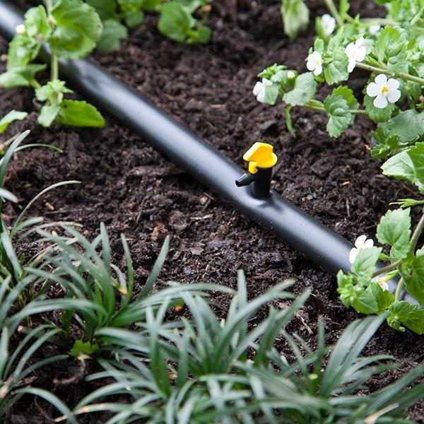 Raindrip 124010B Flag Dripper, 4 gph gph, Yellow - 1