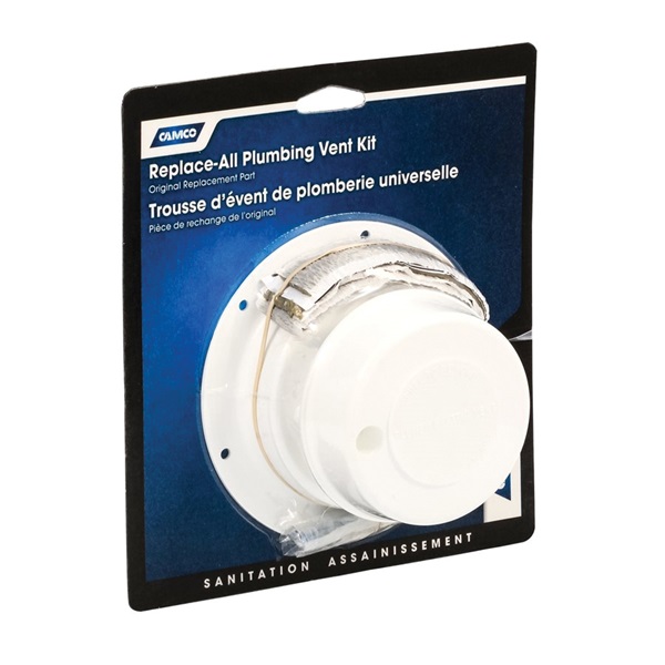 Camco USA 40033 Plumbing Vent Kit, Plastic - 5