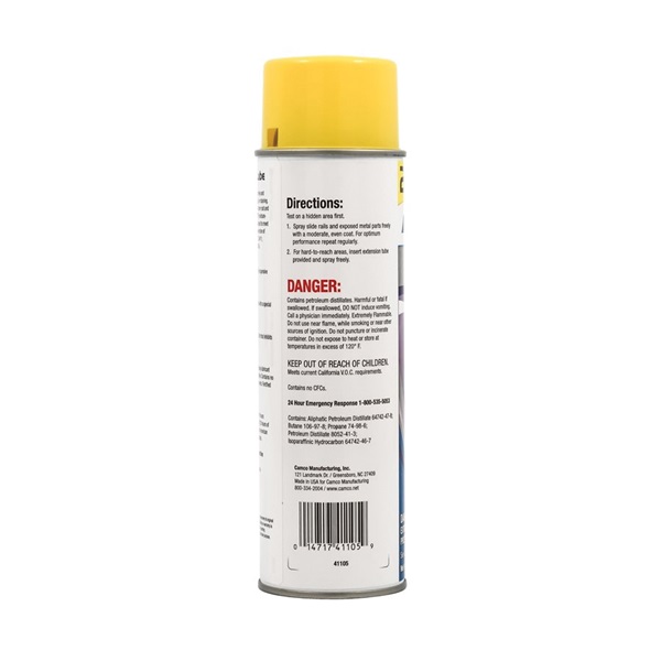 Camco USA 41105 RV Slide-Out Lubricant, 15 oz Aerosol Can, Liquid, Mild Aliphatic - 2