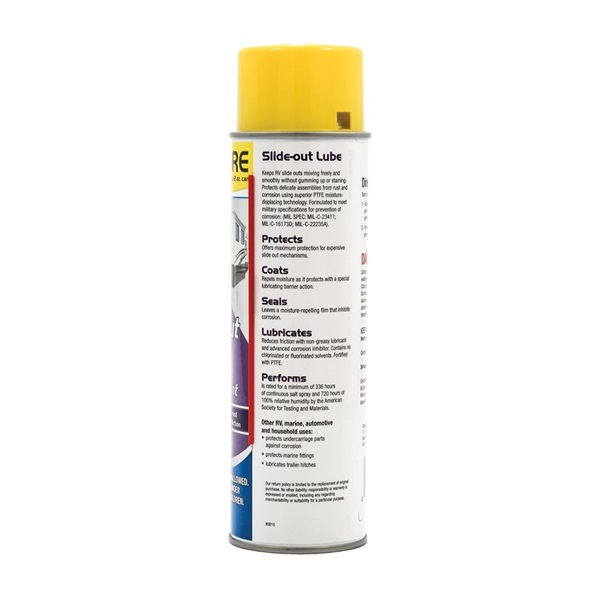 Camco USA 41105 RV Slide-Out Lubricant, 15 oz Aerosol Can, Liquid, Mild Aliphatic - 3