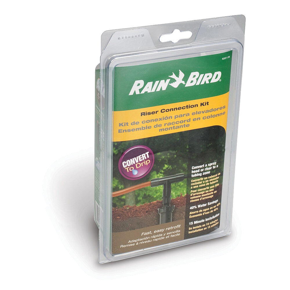 Rain Bird RCKIT-1PS Riser Connection Kit, Plastic, Black - 3