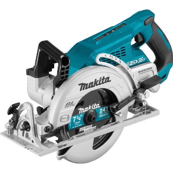 Makita XSR01PT Circular Saw Kit, Battery Included, 18 V, 5 Ah, 7-1/4 in Dia Blade, 0 to 53 deg Bevel - 3