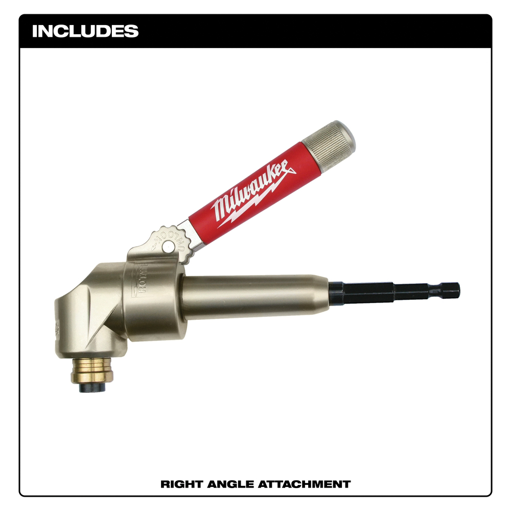 Milwaukee 49-22-8510 Drill Attachment, Heavy-Duty, Steel - 2