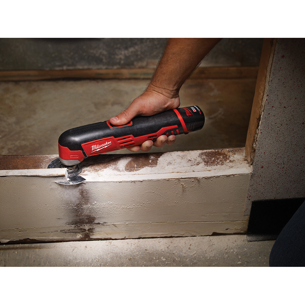 Milwaukee M12 2426-20 Multi-Tool, Tool Only, 12 V, 1.4 Ah, 5000 to 20,000 opm, Variable-Speed Trigger Control - 5