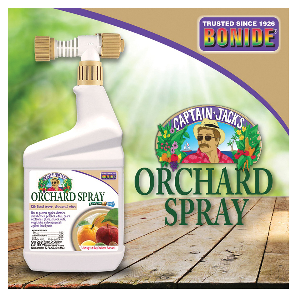 Bonide Captain Jack's 216 Fruit and Nut Orchard Spray, Liquid, 1 qt - 4