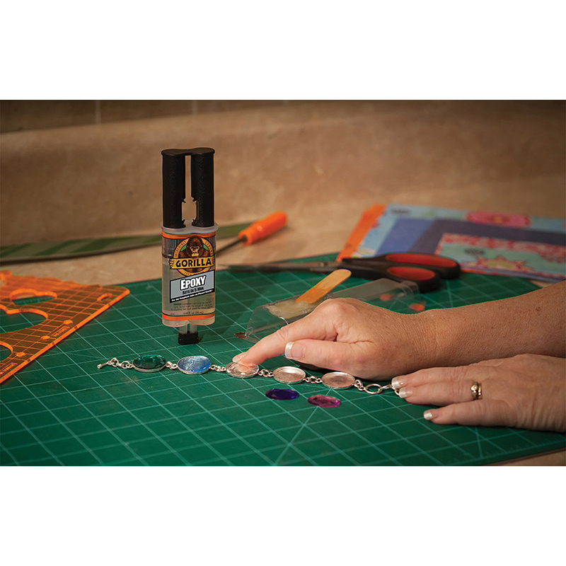 Gorilla 4200102 Epoxy Glue, Translucent, Liquid, 0.85 oz Syringe - 2