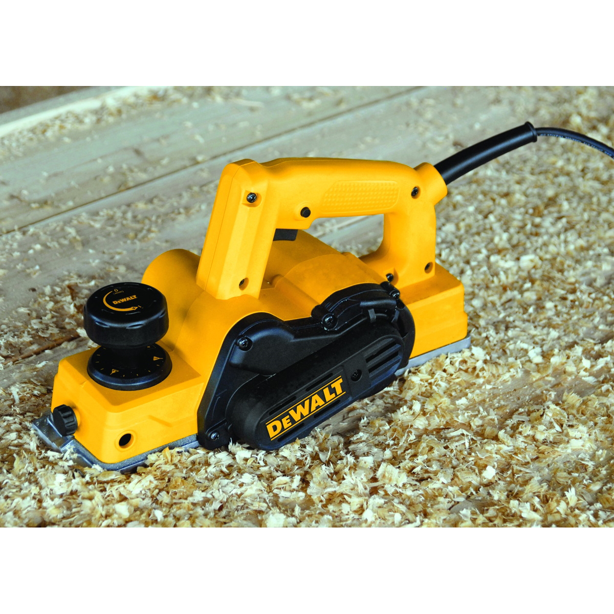 DEWALT D26676 Hand Planer, 5.5 A, 3-1/4 in Blade, 3-1/4 in W Planning, 1/16 in D Planning, Trigger Switch Control - 3