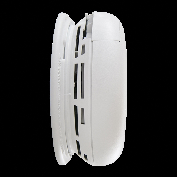 First Alert 7010B Smoke Alarm, 120 V, Photoelectric Sensor, 85 dB, White - 2