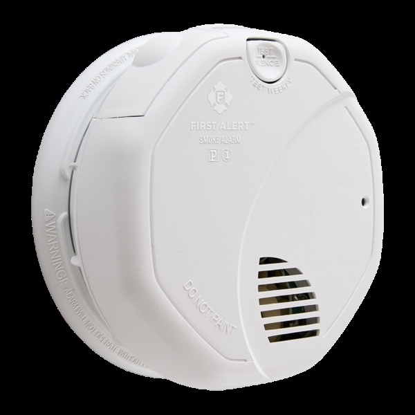First Alert 3120B Smoke Alarm, 120 V, Ionization, Photoelectric Sensor, 85 dB, White - 4