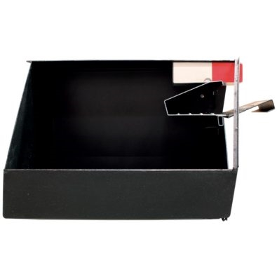 Mail Boss Packagemaster 7106 Series Mailbox, Black, Steel, Powder-Coated, 11-1/4 in W, 21 in D - 2