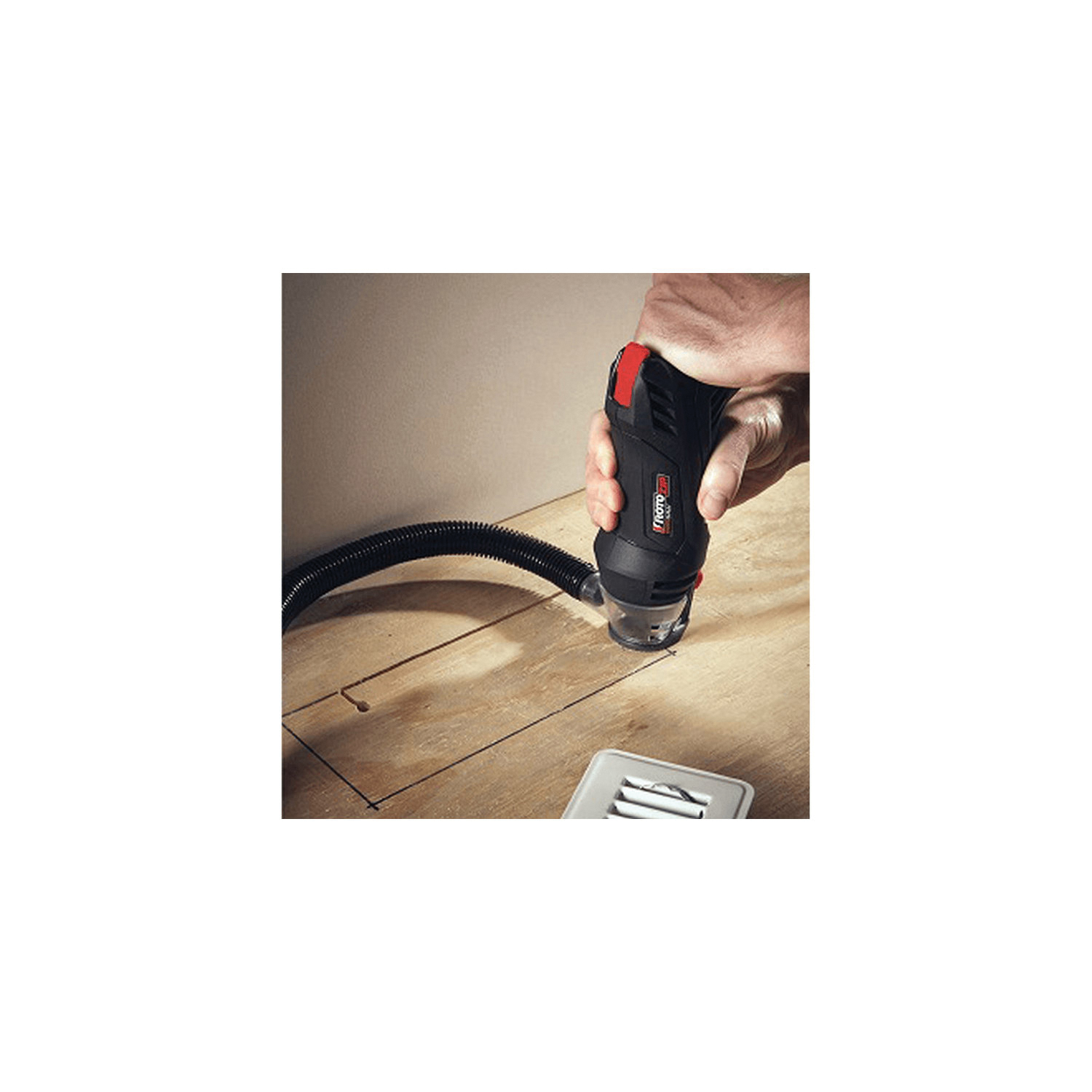 Rotozip SS355-10 Spiral Saw Tool Kit, 5.5 A, 1 in Cutting Capacity, 1/8, 1/4 in Chuck, Keyed Chuck, 30,000 rpm Speed - 2