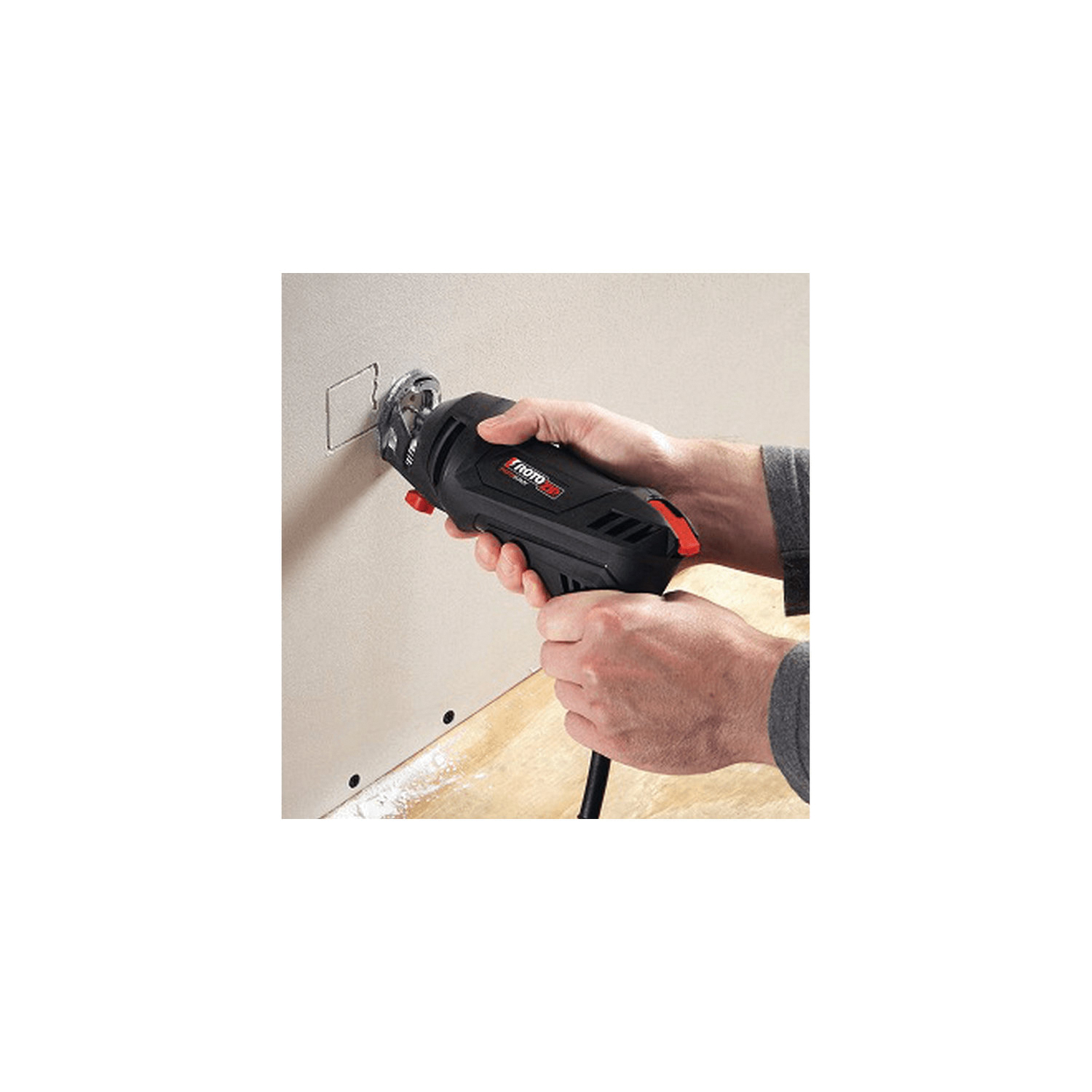 Rotozip SS355-10 Spiral Saw Tool Kit, 5.5 A, 1 in Cutting Capacity, 1/8, 1/4 in Chuck, Keyed Chuck, 30,000 rpm Speed - 5