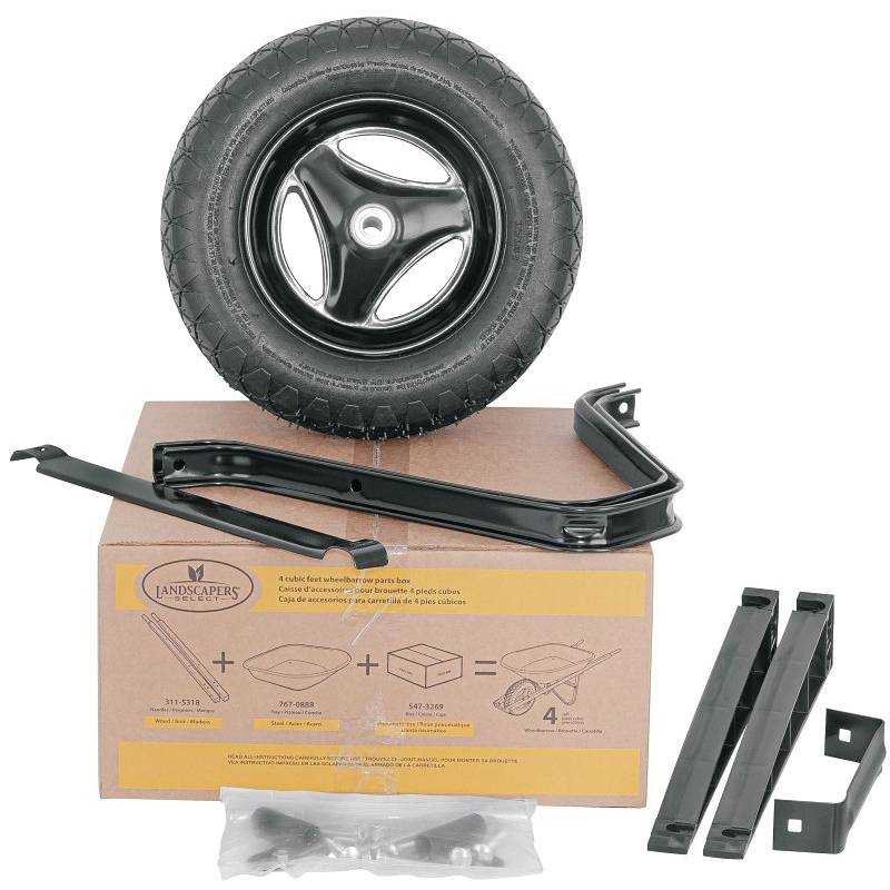 Landscapers Select 34567 Wheelbarrow Part, For: 4 cu-ft Steel Wheelbarrow Kit - 3