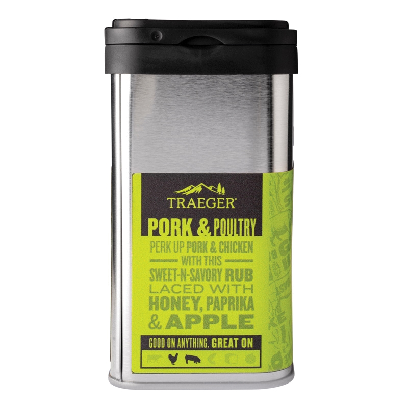 Traeger SPC171 Rub, Apple, Honey, 9.25 oz Tin - 3