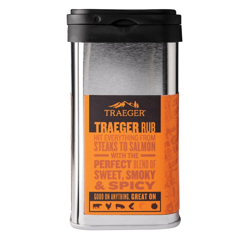 Traeger SPC174 Rub, Chili Pepper, Garlic, 9 oz Tin - 3