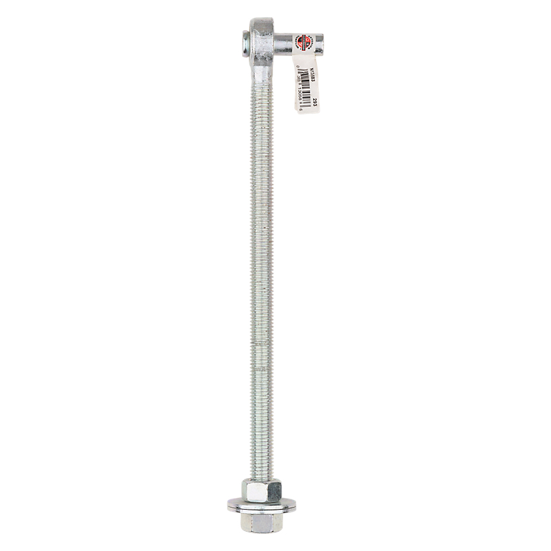 National Hardware N130-583 Full Threaded Bolt Hook, 5/8-11 Thread, 11-1/2 in L Thread, 13.12 in L, Steel, Zinc-Plated - 2