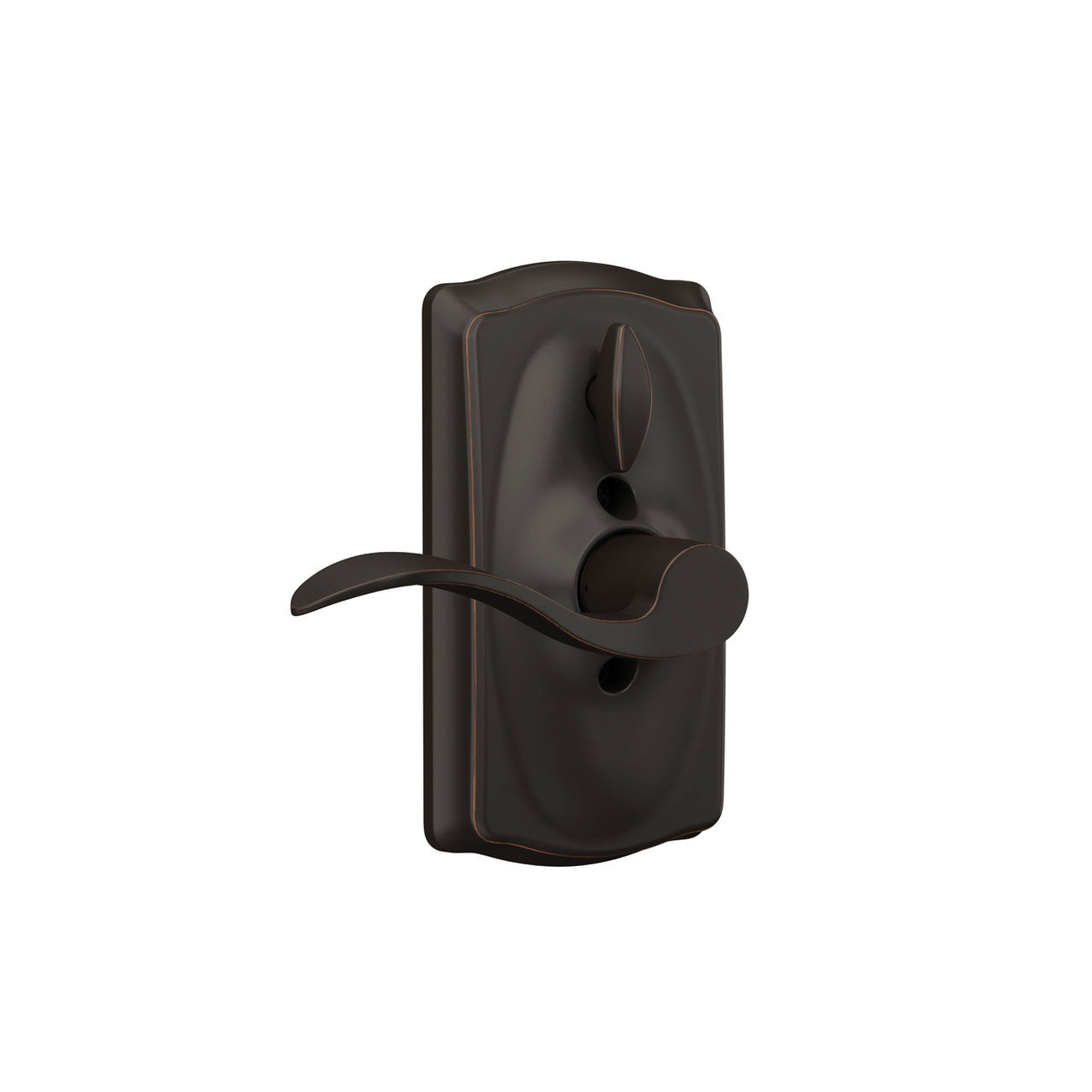 Schlage FE Series FE595VCAM/ACC 716 Electronic Entry Lock, 19 Number of User Codes, 1/2 in Projection, Wave Design, Yes - 4