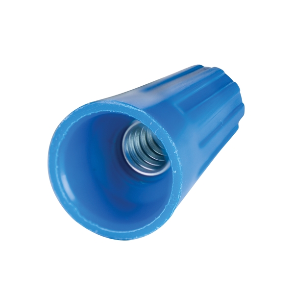 Gardner Bender WireGard GB-2 Series 10-002 Wire Connector, Blue, 22 to 16 AWG Wire, Steel Contact, 100/BX - 2