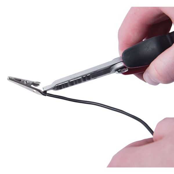Gardner Bender 14-075 Alligator Clip, 22 to 14 AWG Wire, Silver - 3