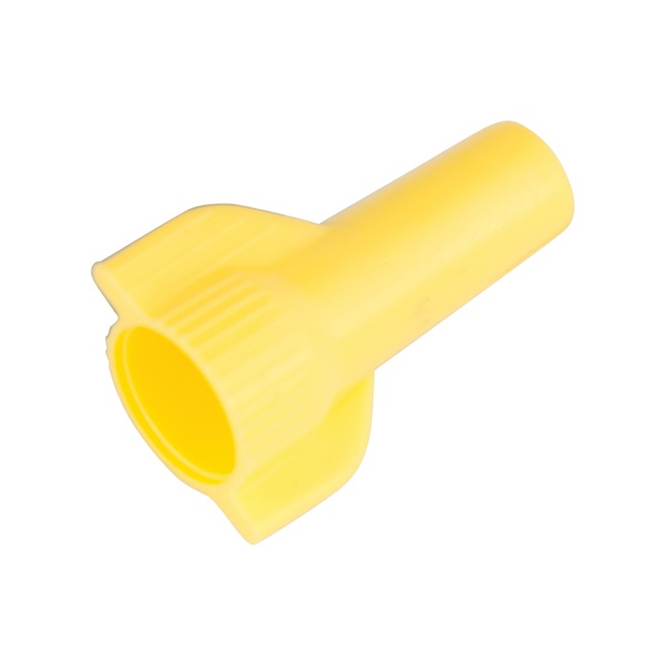 Gardner Bender WingGard 25-084 Wire Connector, 18 to 12 AWG Wire, Steel Contact, Nylon Housing Material, Yellow - 3