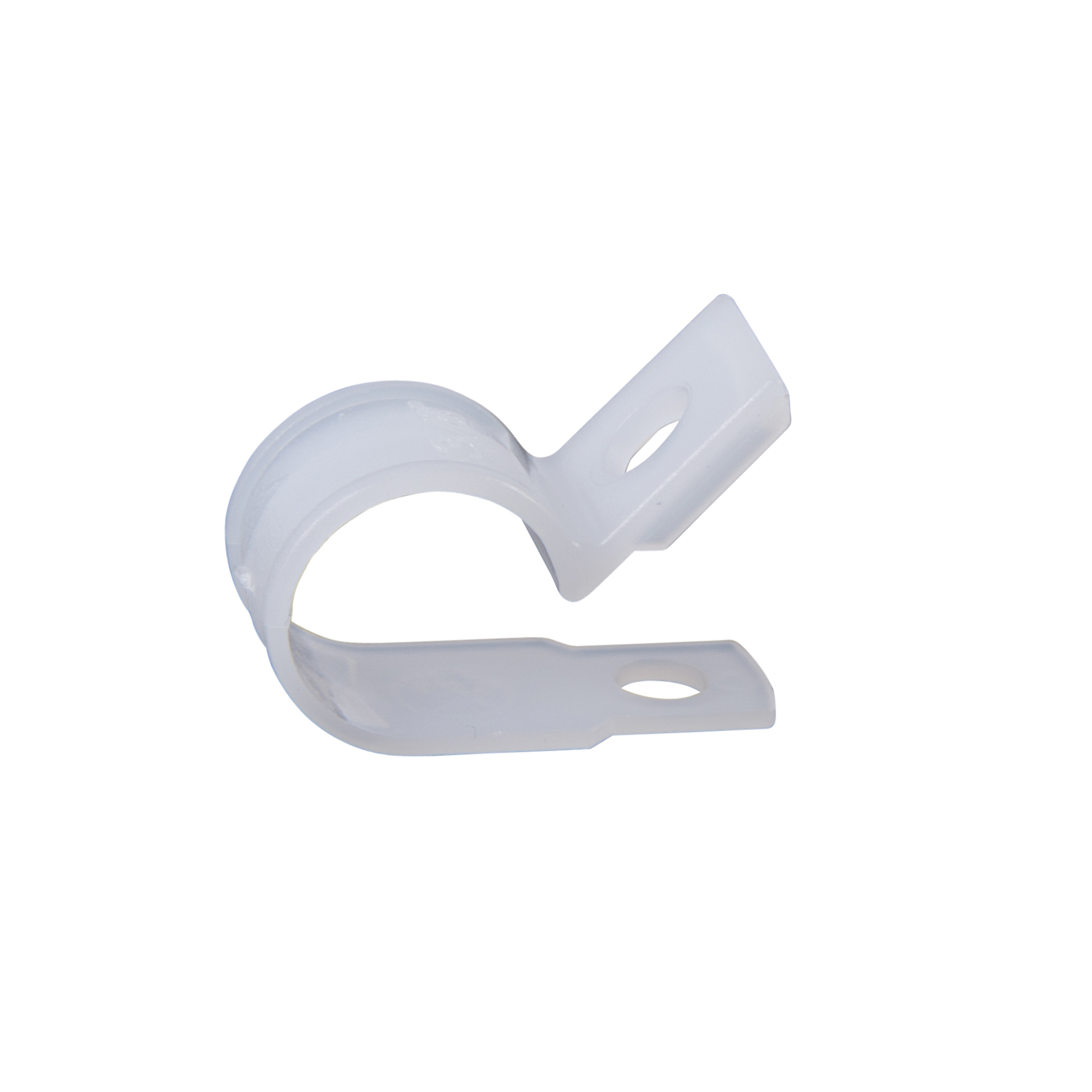Gardner Bender PPC-1550 Cable Clamp, 1/2 in Max Bundle Dia, Plastic, White - 2