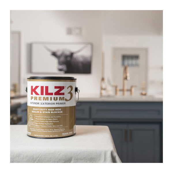 Kilz 13002 Premium Primer, White, 1 qt Can - 2