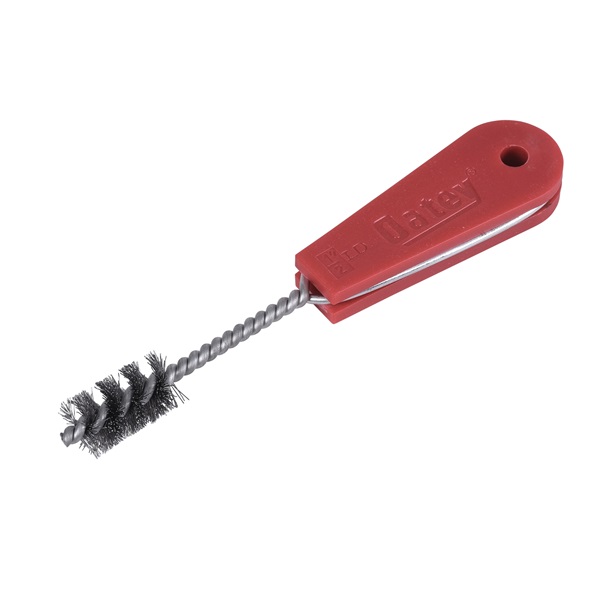 Oatey 31327 Fitting Brush, 5 in OAL, HCS Bristle, 1-1/2 in L Brush, Plastic Handle - 2
