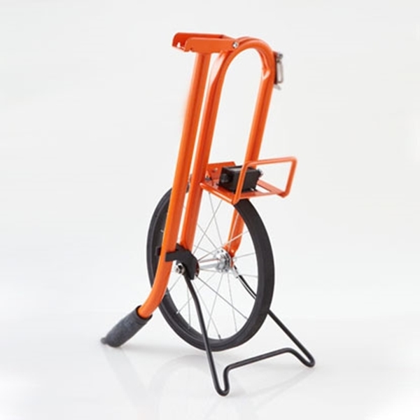 Keson MP301 Measuring Wheel, 9999.9 ft, 11-1/2 in Wheel, Rubber Wheel, Steel, Orange - 1