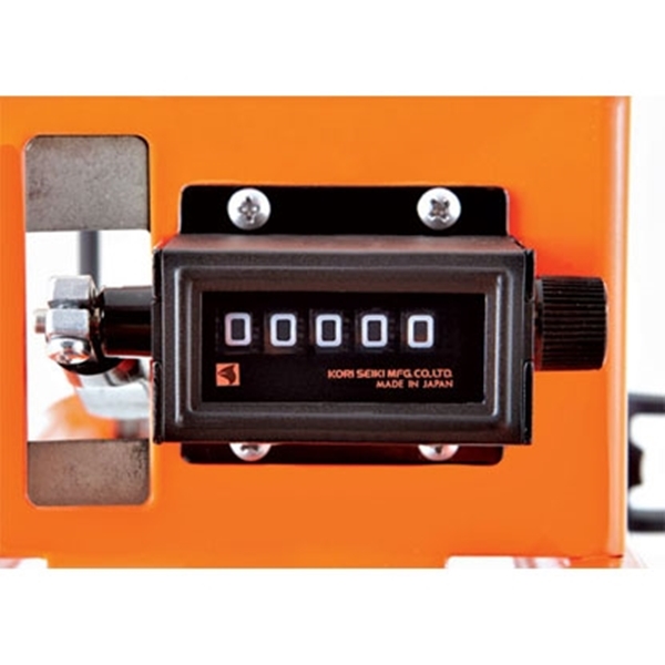 Keson MP301 Measuring Wheel, 9999.9 ft, 11-1/2 in Wheel, Rubber Wheel, Steel, Orange - 2